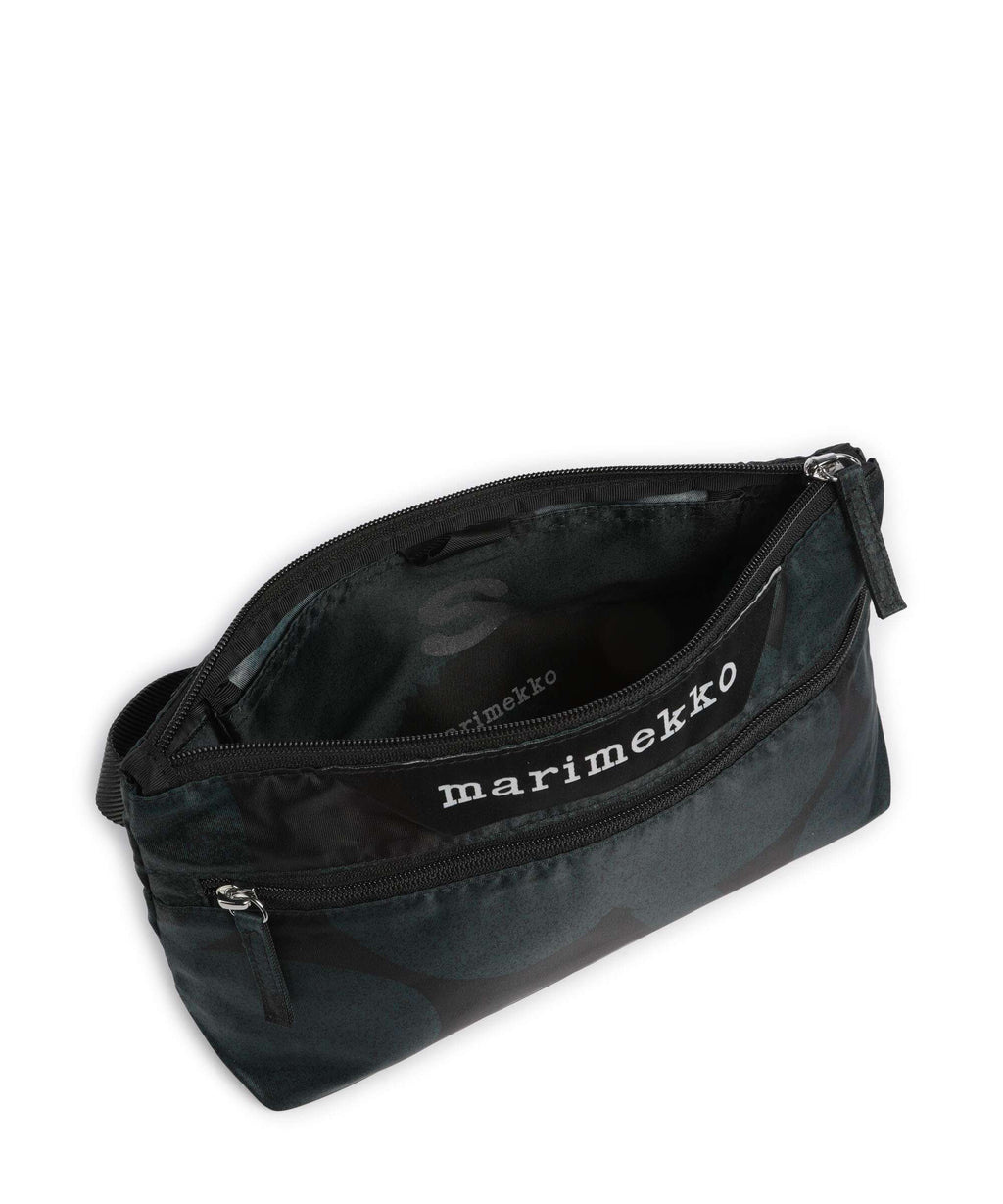Marimekko Neat Unikko S Belt bag dark green/black
