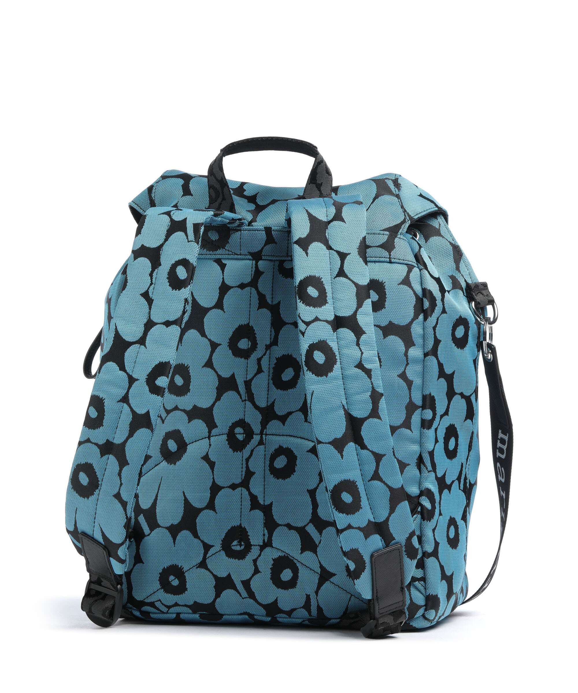 Marimekko Everything Unikko L Backpack blue/black
