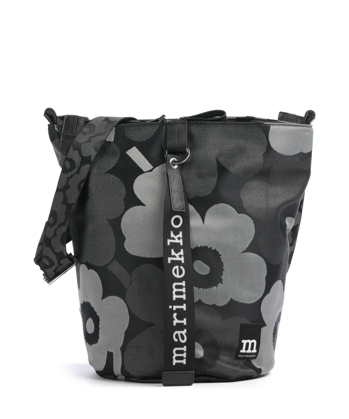 Marimekko Unikko All Day Bucket bag grey/dark grey/black