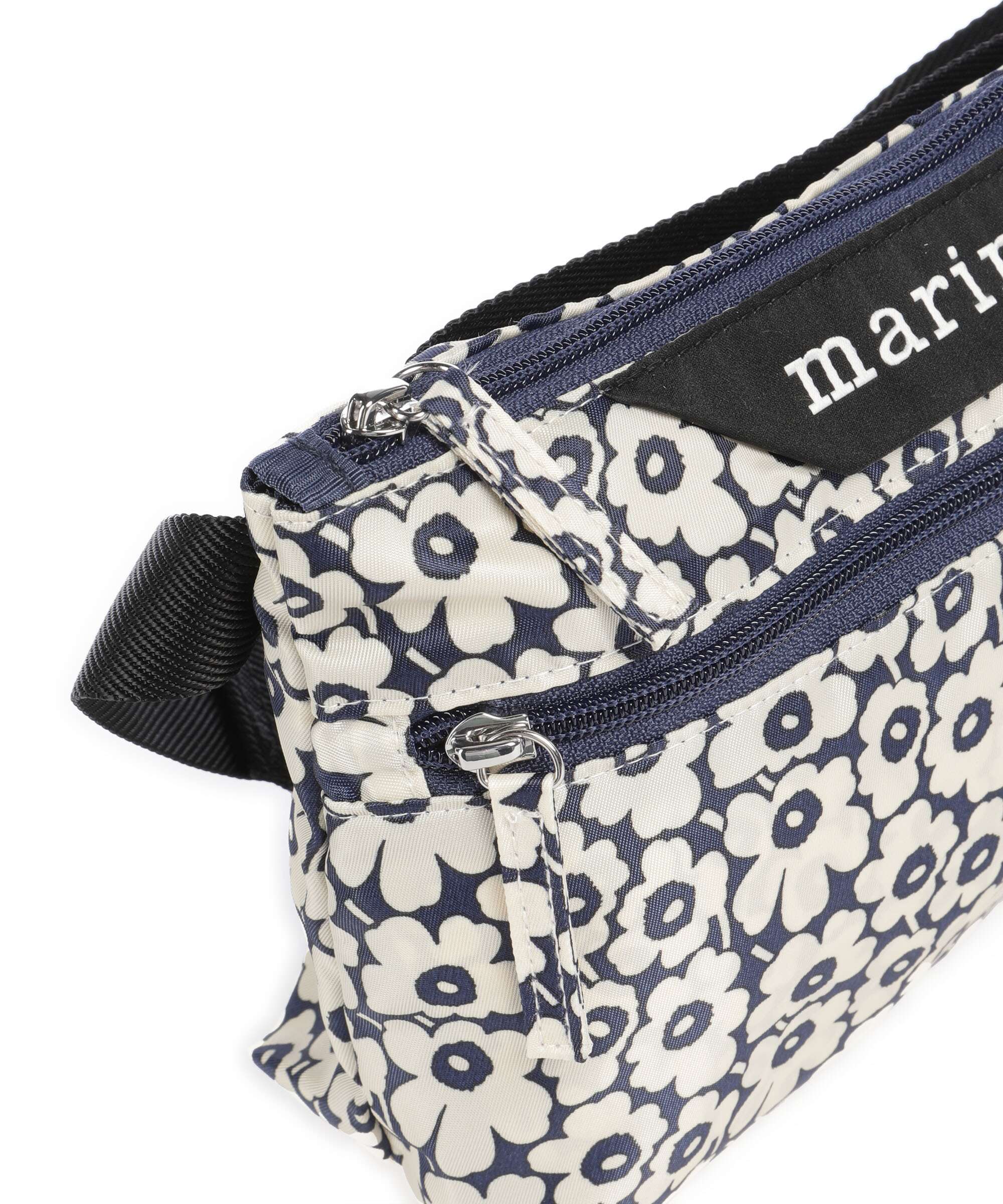 Marimekko Neat Unikko S Crossbody bag dark navy/offwhite