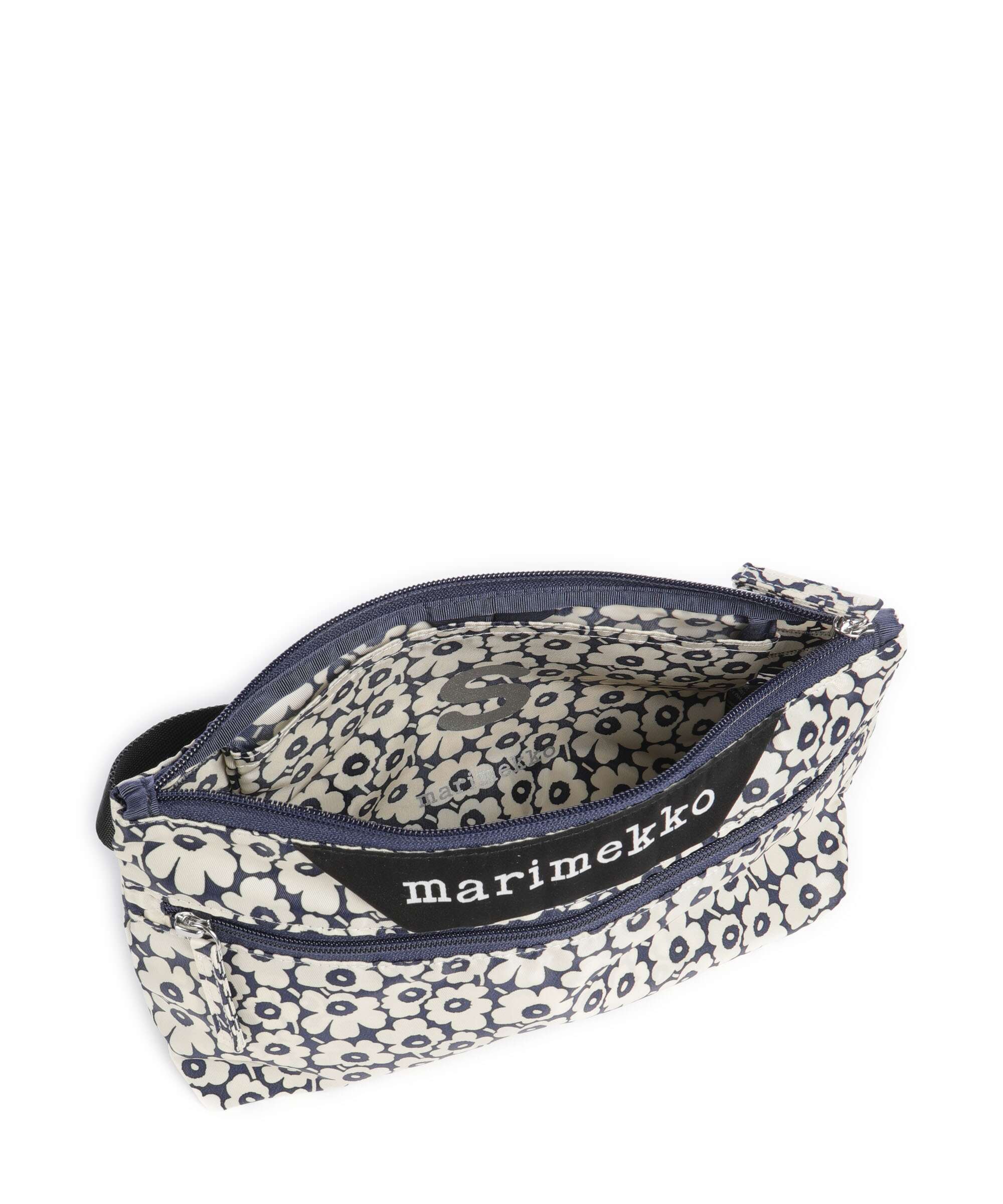Marimekko Neat Unikko S Crossbody bag dark navy/offwhite