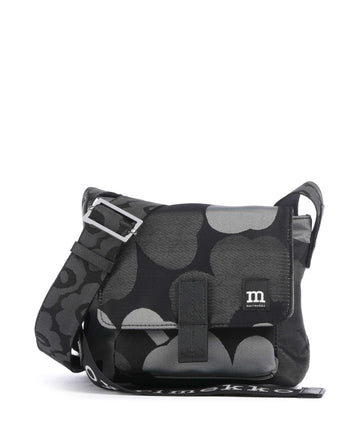 Marimekko Unikko Mini Borsa a tracolla grey/dark grey/black