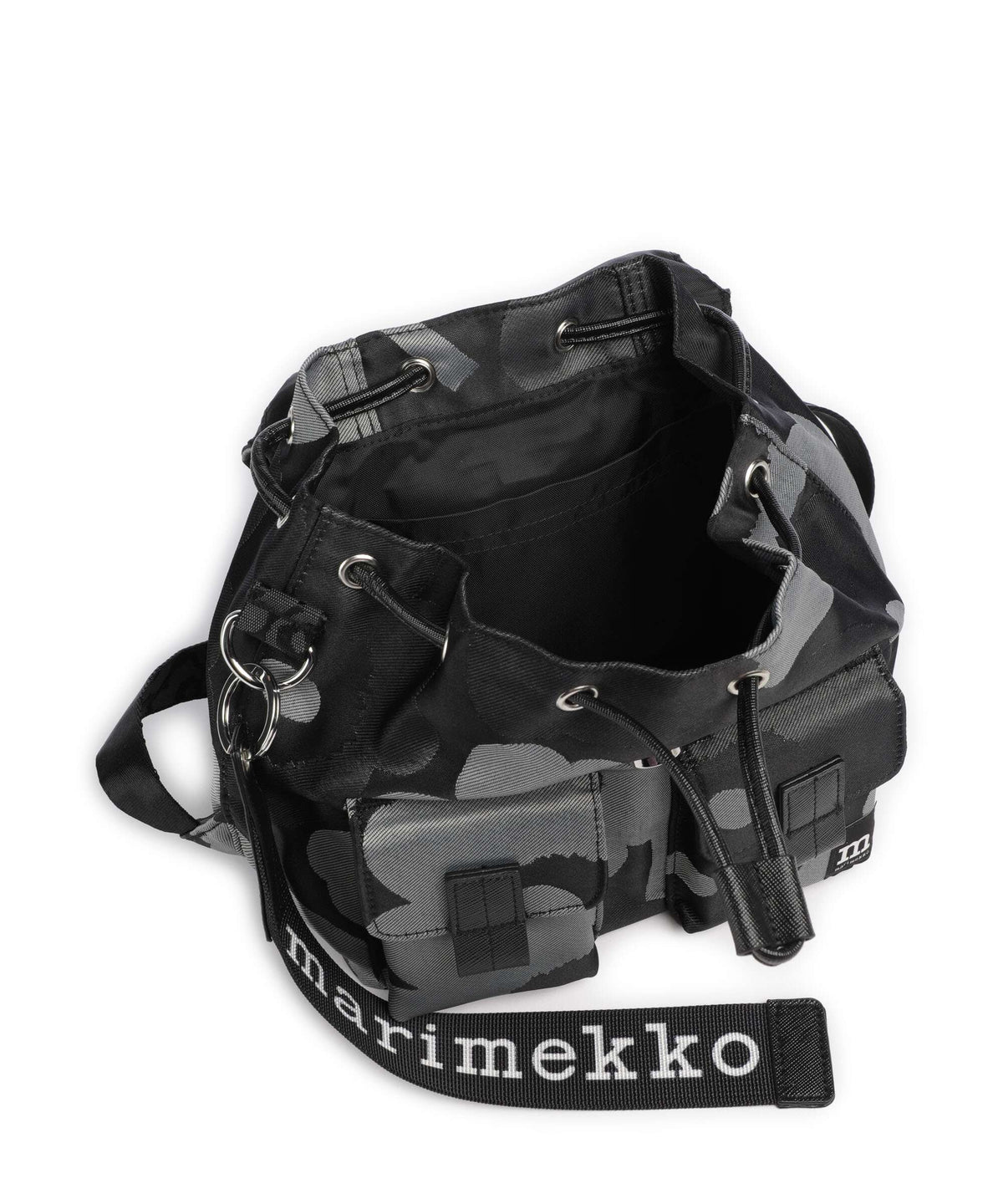 Marimekko Unikko Everything S Backpack grey/dark grey/black