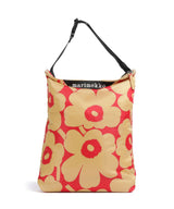 Marimekko Unikko Neat M Beuteltasche light brown/red