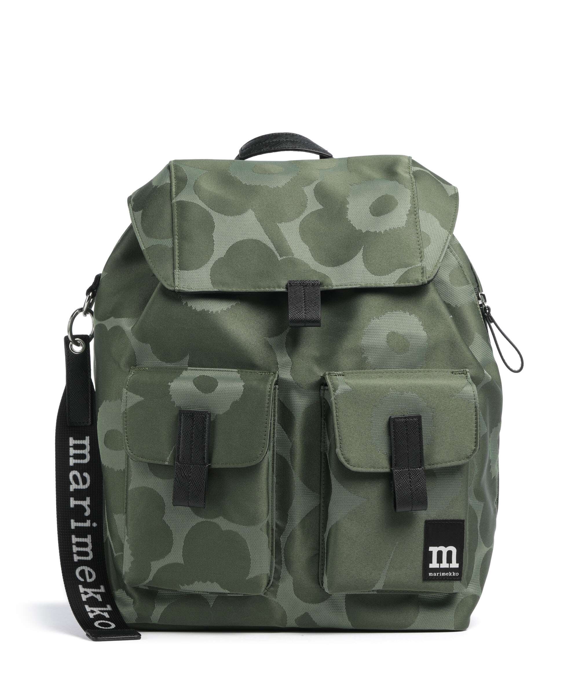 Marimekko Everything Unikko L Backpack green/light green