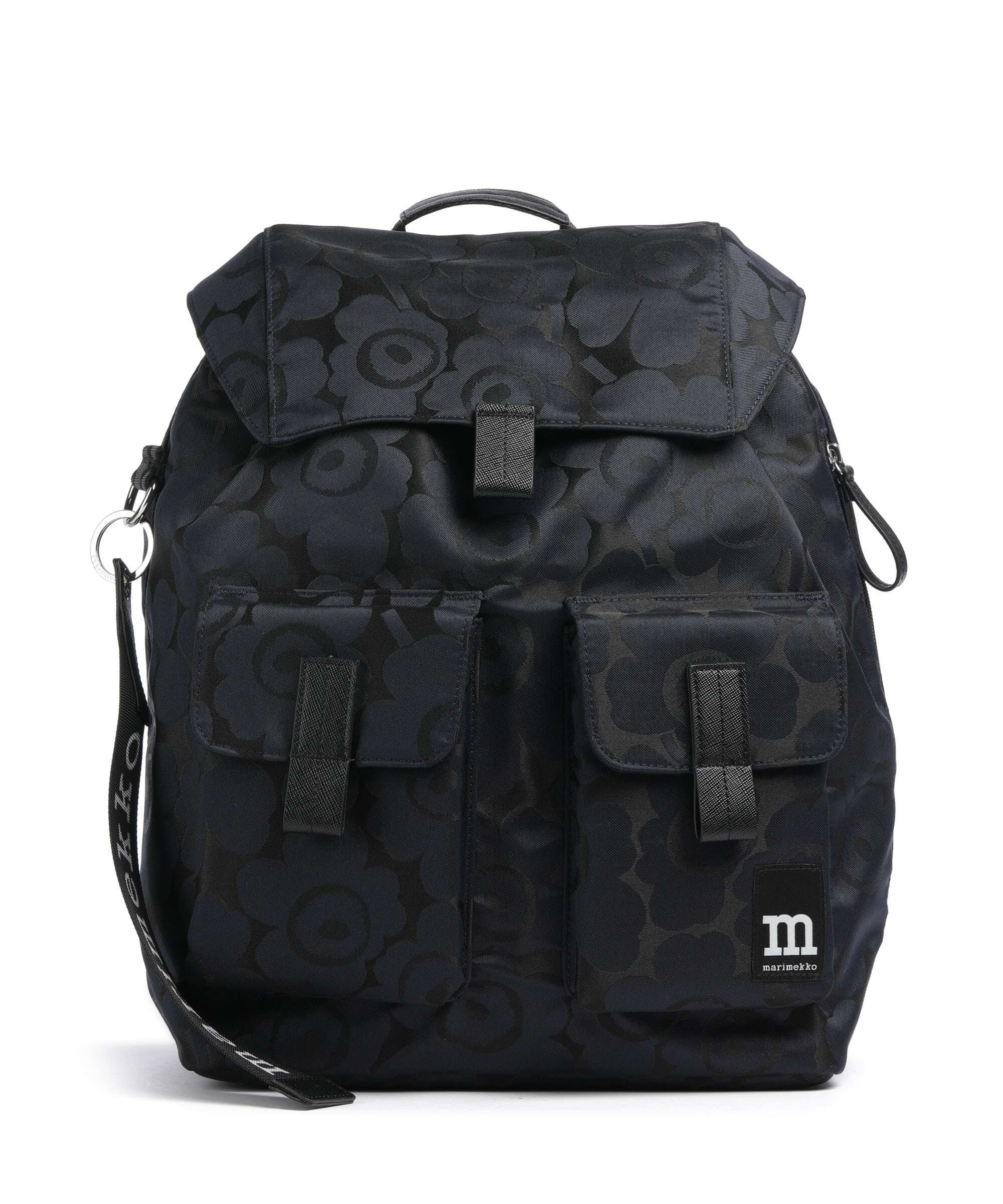 Marimekko Everything Unikko L Backpack blue/dark blue