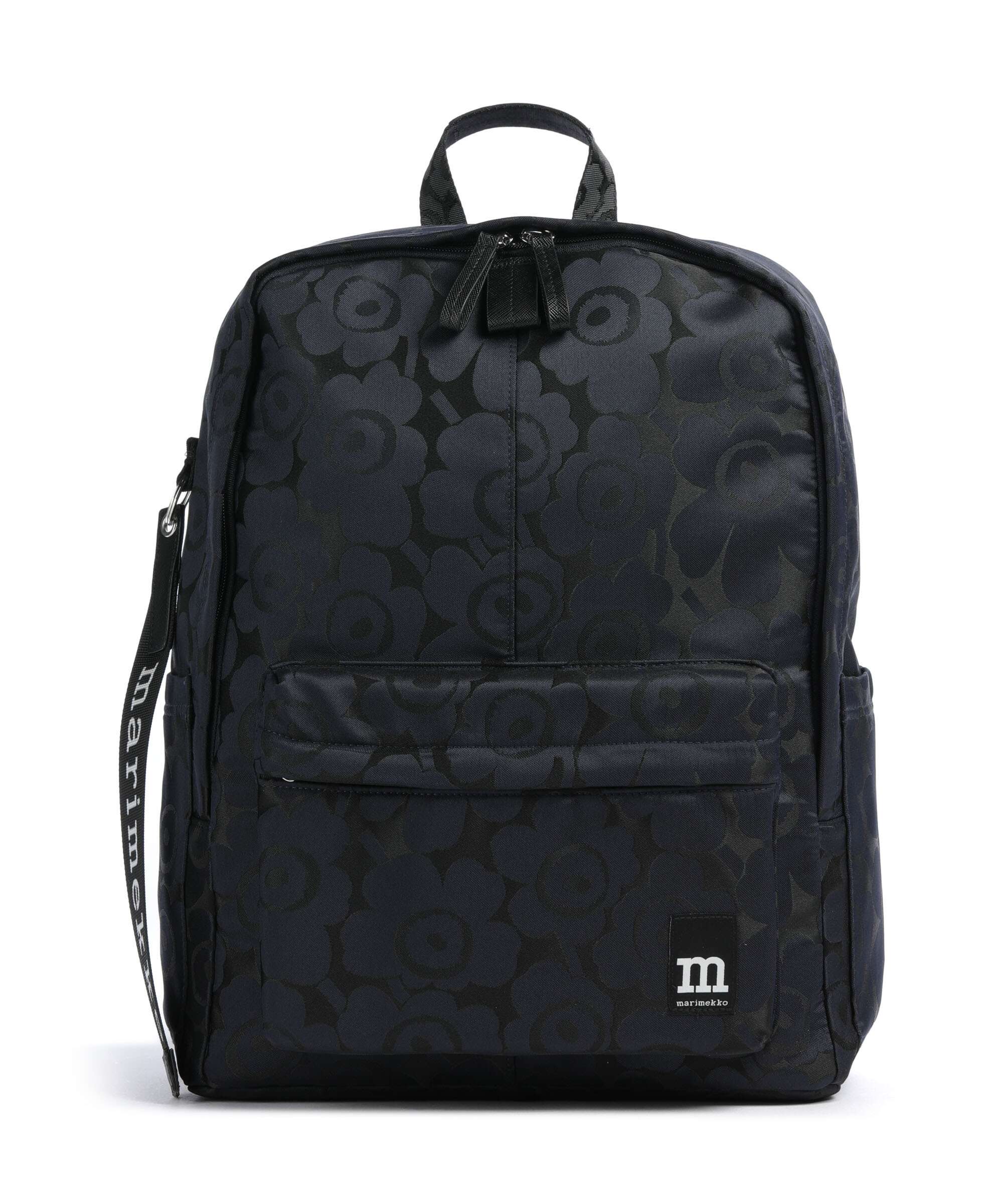 Marimekko Zip Top Unikko Backpack blue/dark blue
