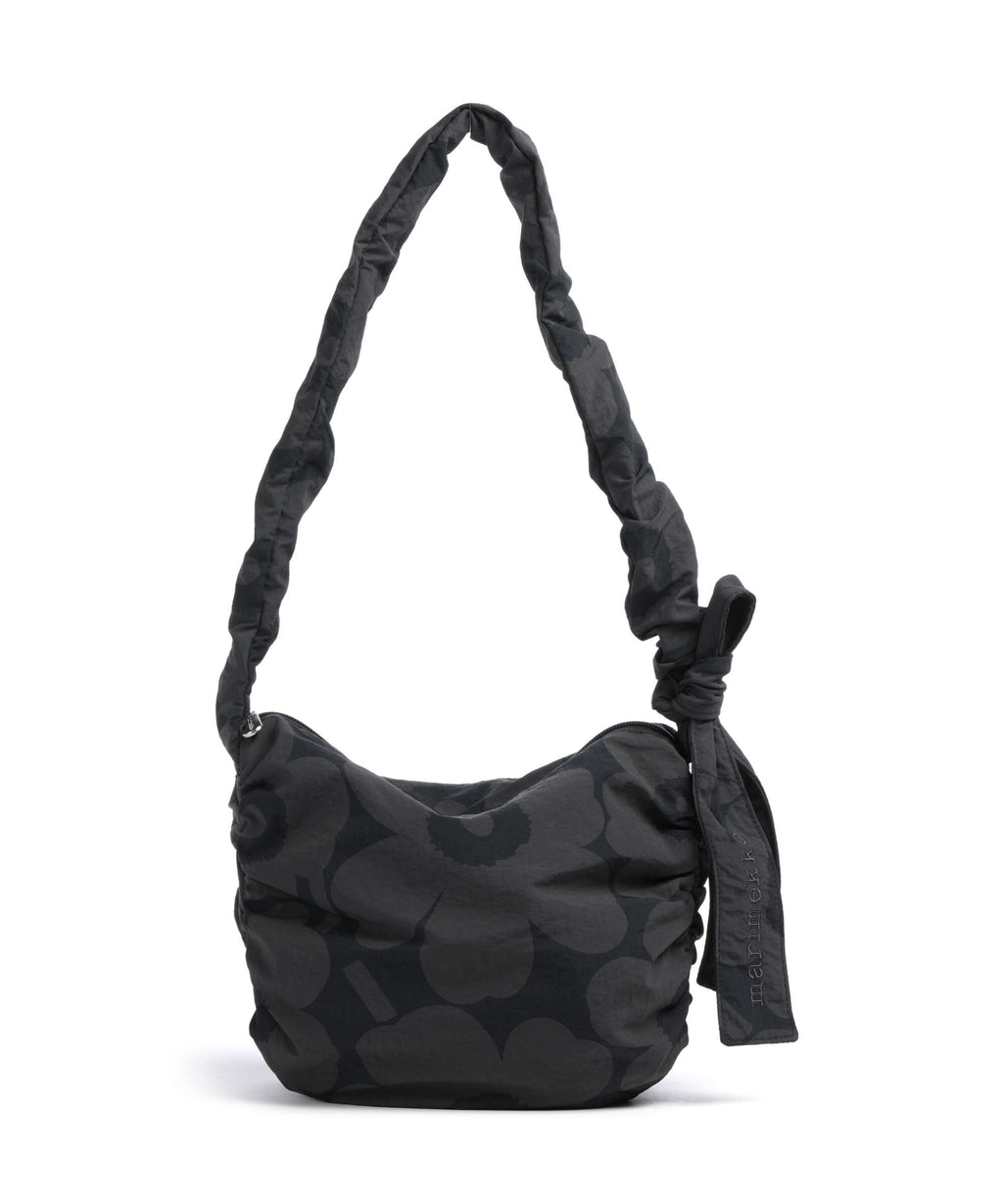 Marimekko Utu M Unikko Shoulder bag dark grey/black
