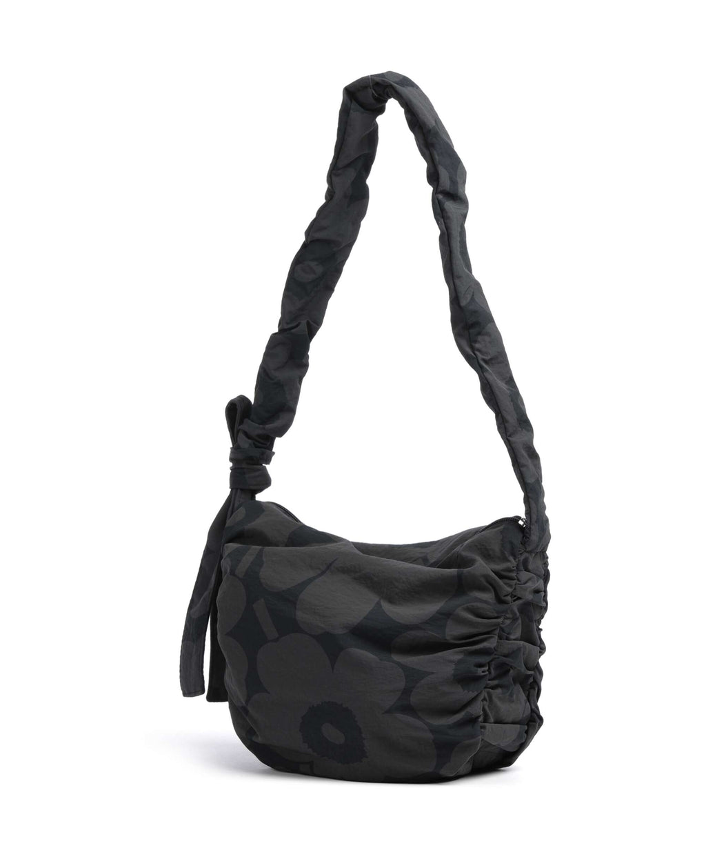 Marimekko Utu M Unikko Shoulder bag dark grey/black