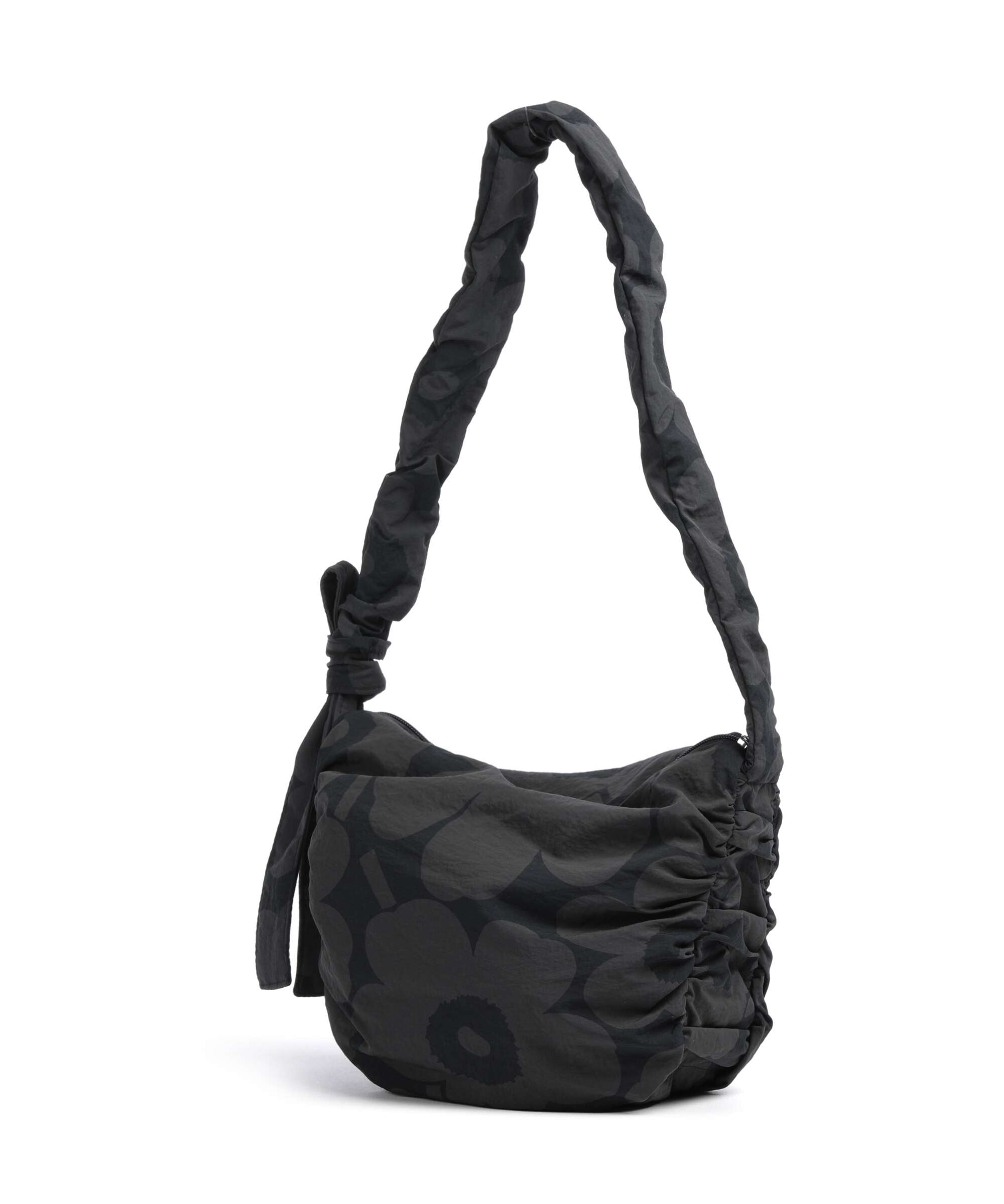 Marimekko Utu M Unikko Shoulder bag dark grey/black
