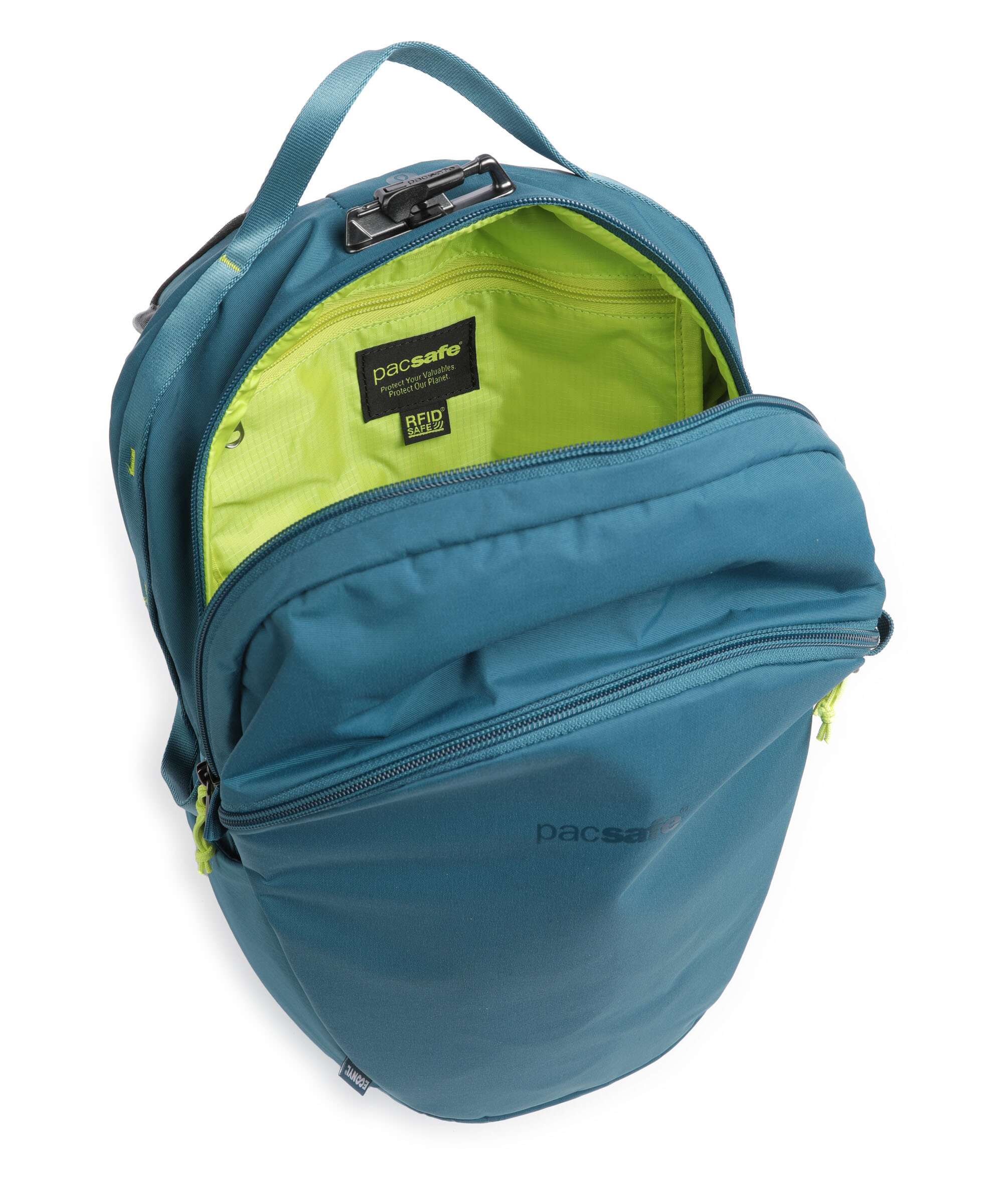 Pacsafe ECO 18 Hiking backpack tidal teal