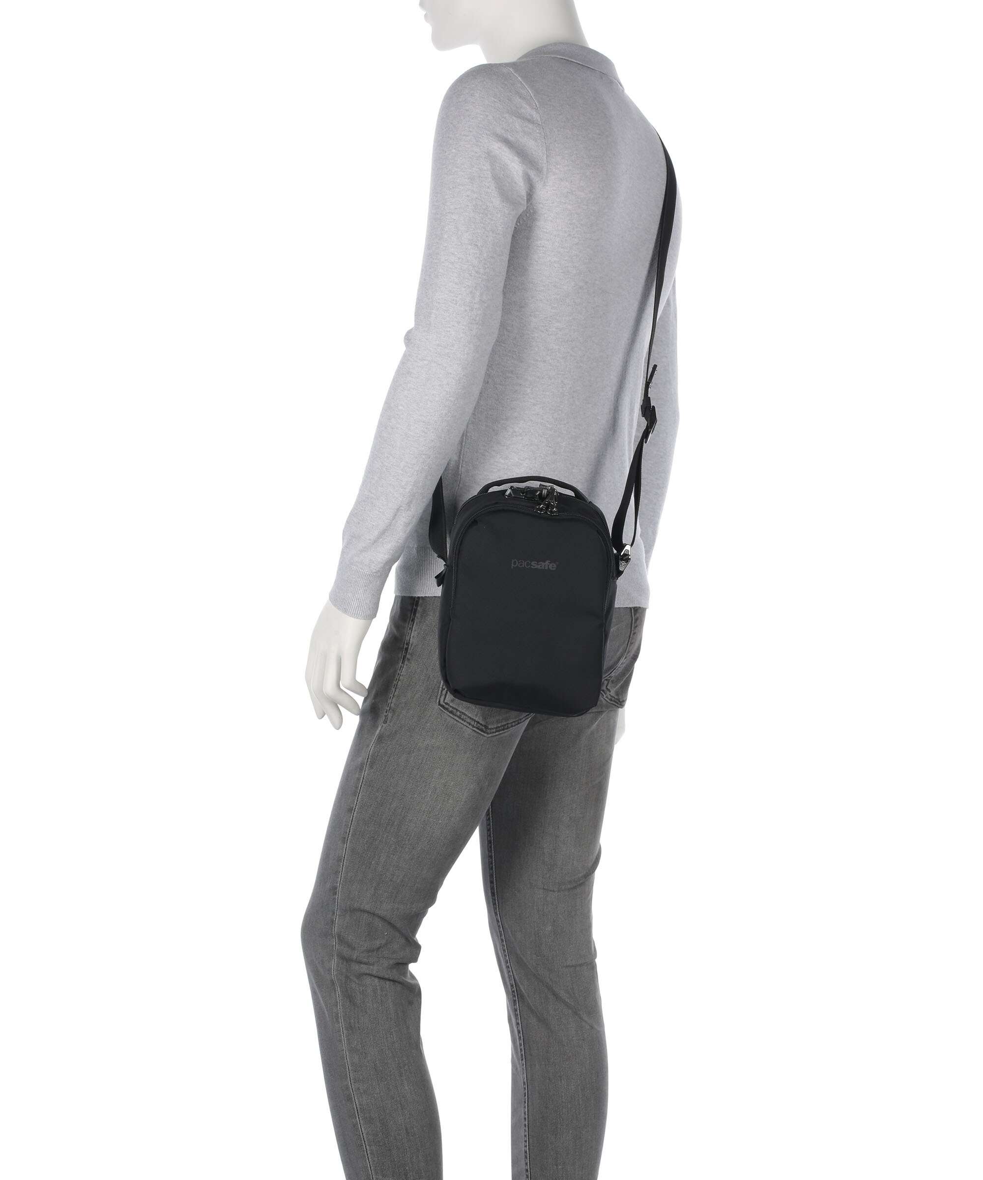 Pacsafe V Companion Crossbody bag jet black