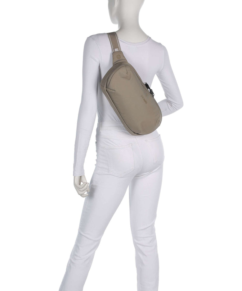 Pacsafe V Sling bag beige