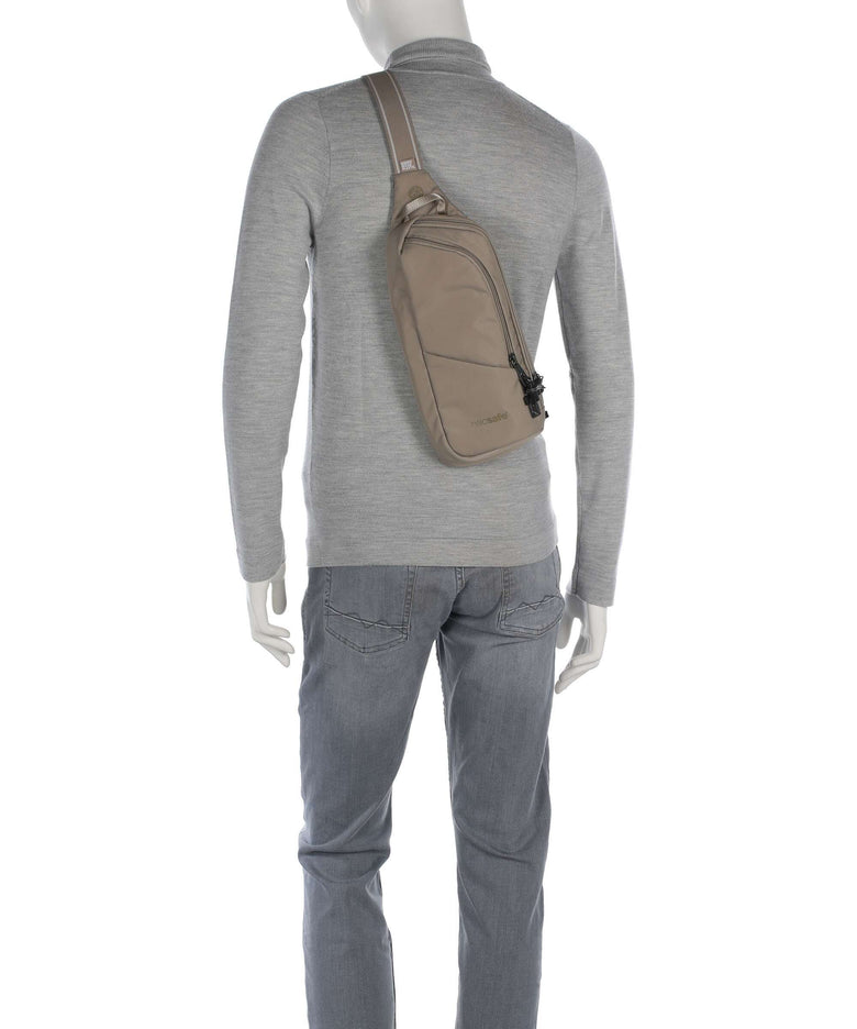 Pacsafe V Sling bag beige