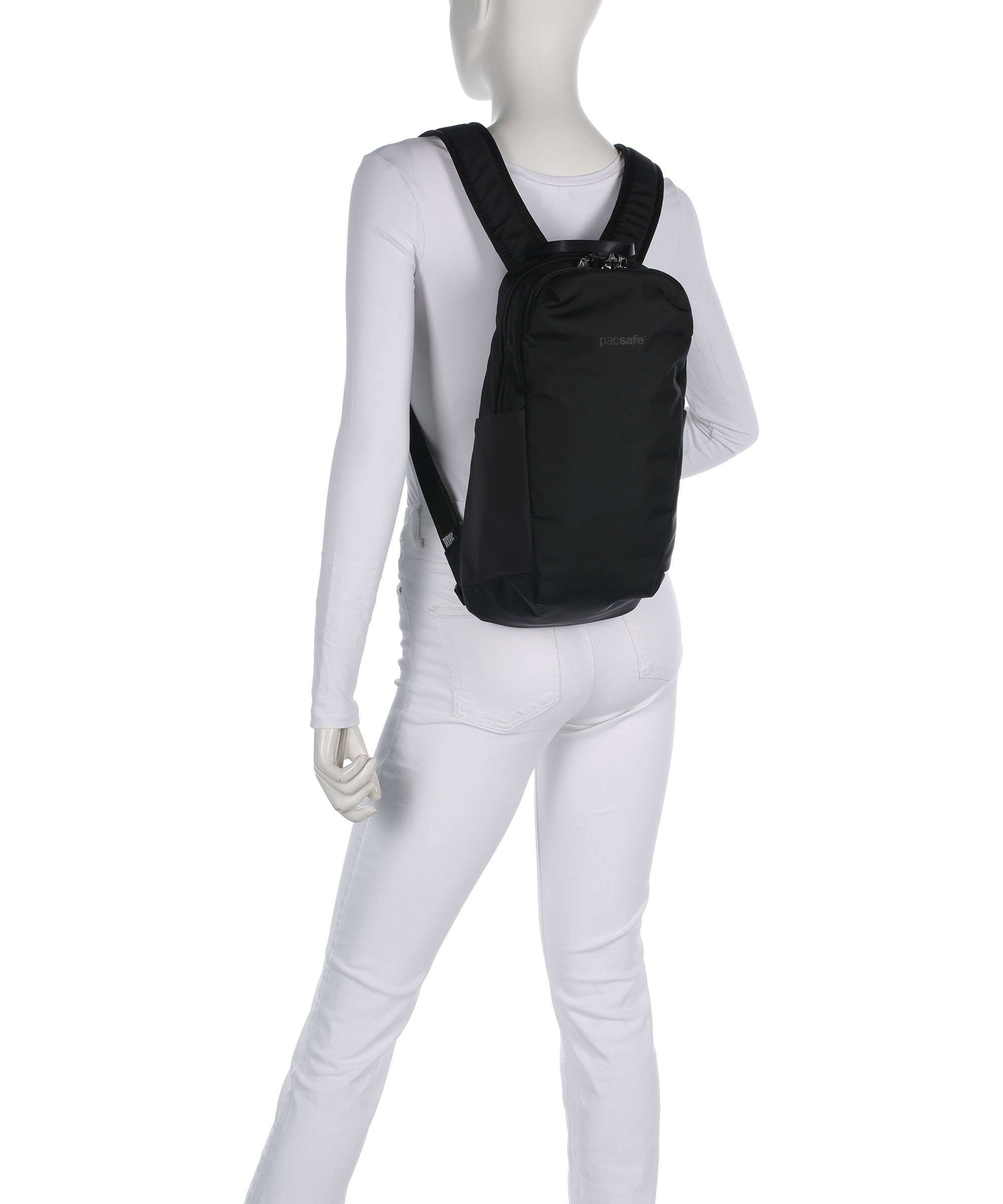 Pacsafe V 12 Backpack beige