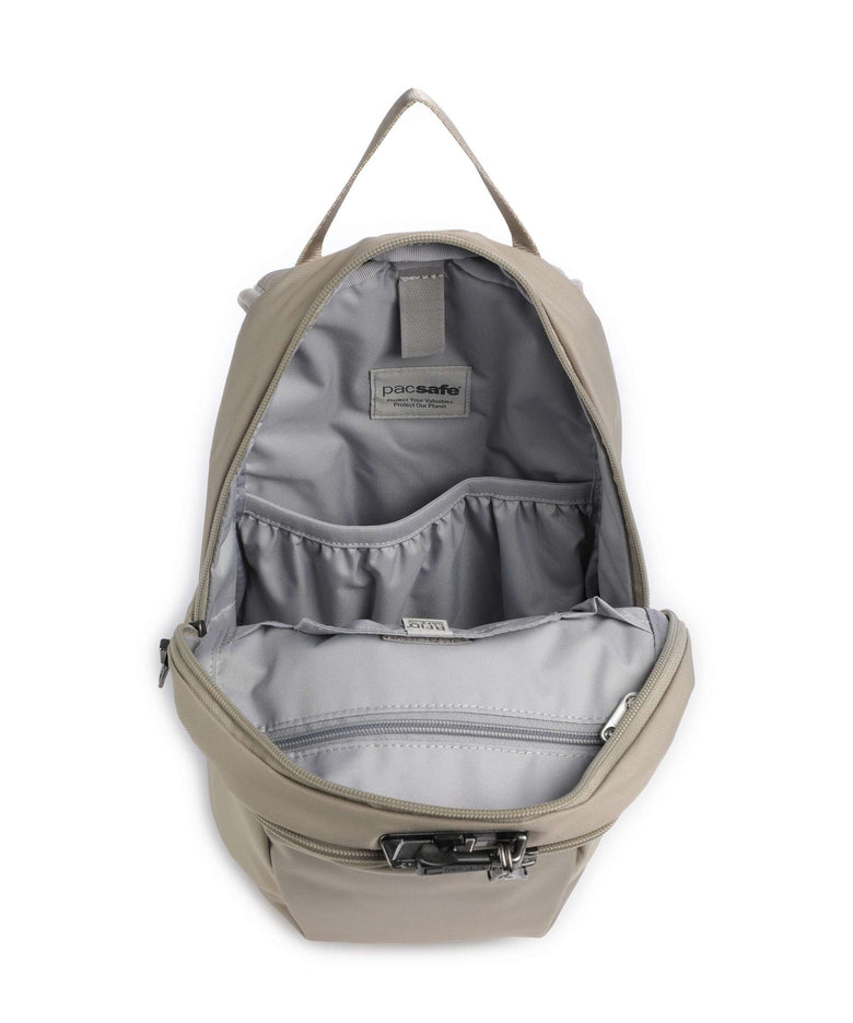 Pacsafe V 12 Backpack beige