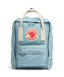 Fjällräven Kånken Mini Zaino sky blue/light oak