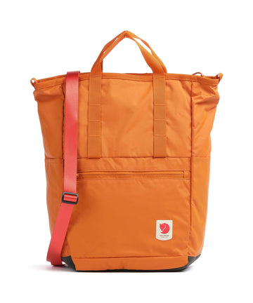 Fjällräven High Coast Sac à main porté dos sunset orange