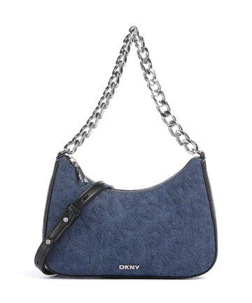 DKNY Jenna Schultertasche denim/black