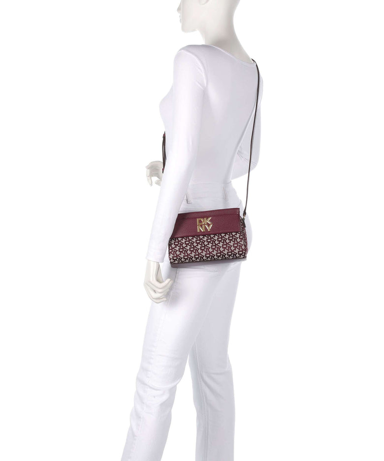 DKNY Rosa Crossbody bag aged wine/garnet