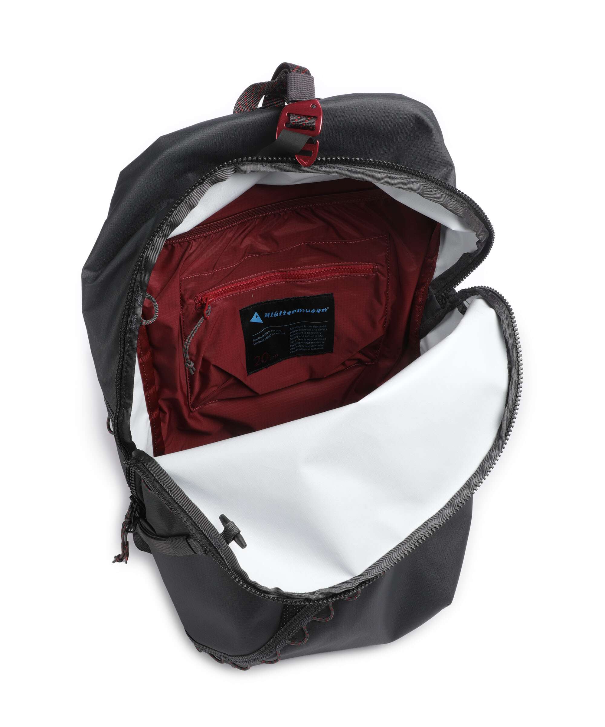 Klättermusen Bure 2.0 20 Hiking backpack raven