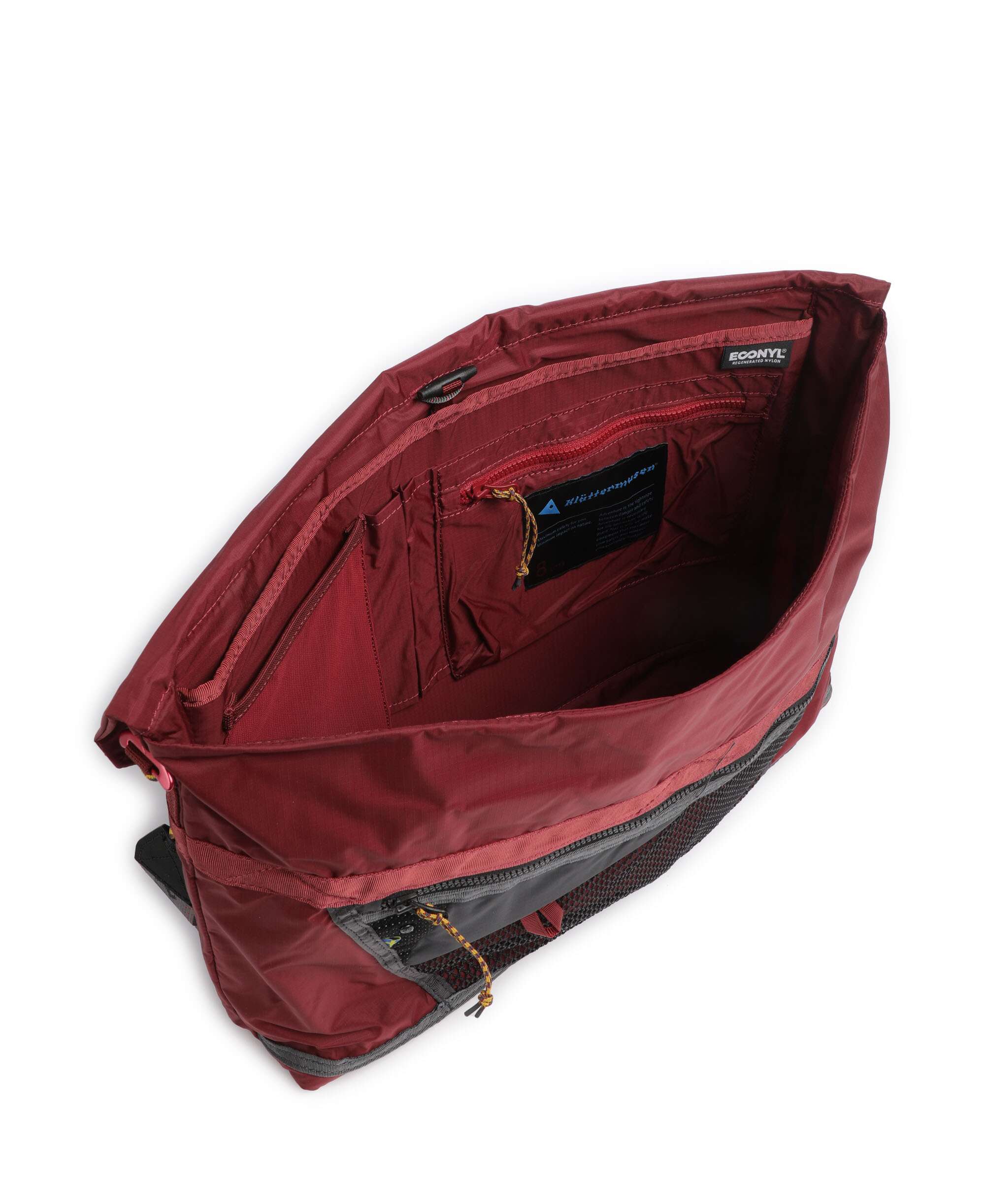 Klättermusen Grid Messenger bag burnt russet