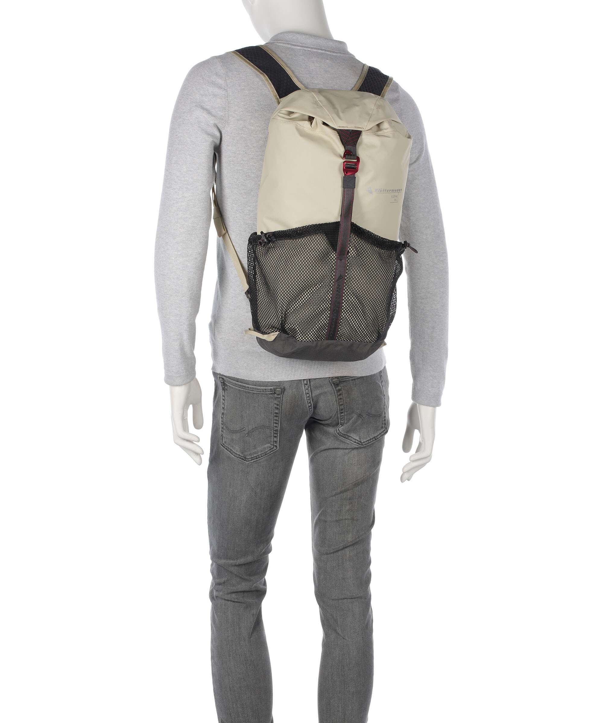 Klättermusen Fjörm 18 Trekking backpack clay