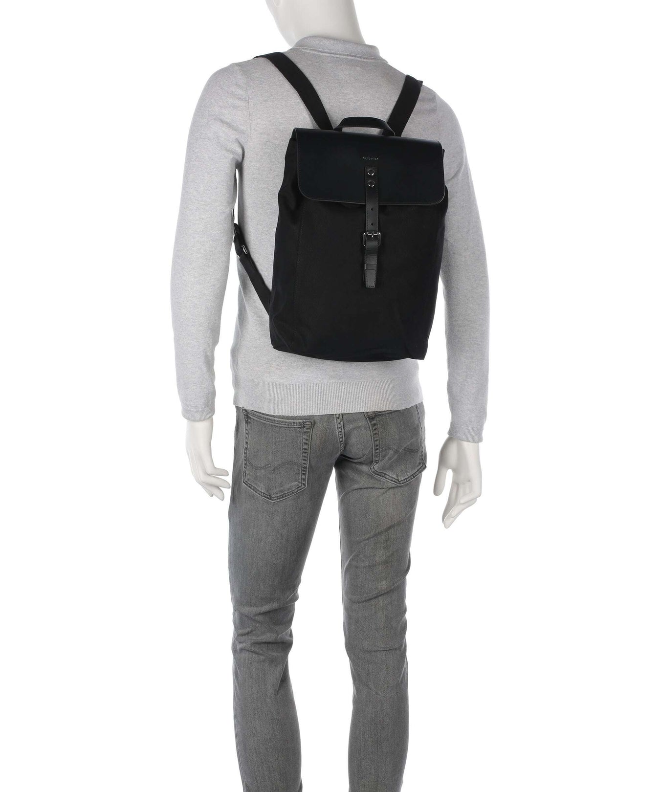 Sandqvist Grand Canvas Alva Backpack black