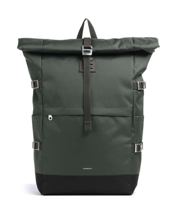 Sandqvist Icon L Sac à dos roll-top dawn green
