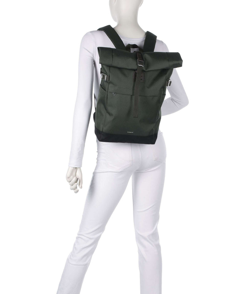 forvert tarp lorenz Sandqvist Icon M Rolltop Rucksack 14″ recyceltes Polyester multicolour/dark