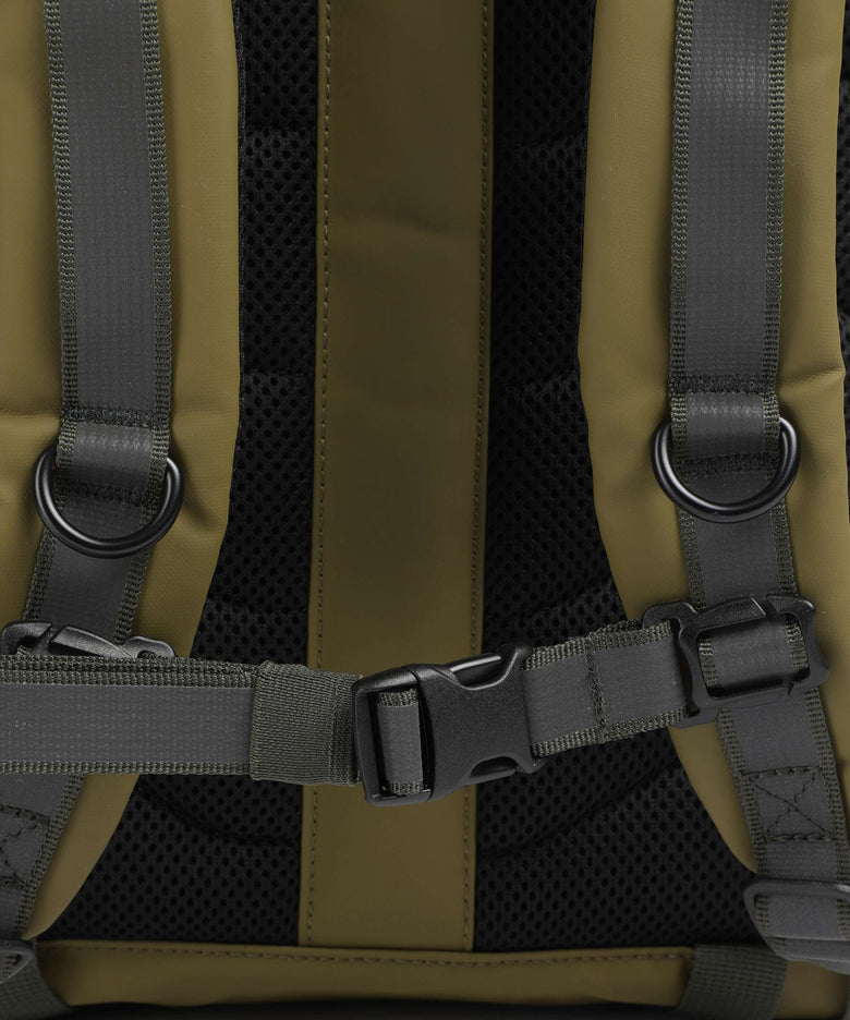 Sandqvist Stream Ruben 2.0 Rolltop backpack moss green