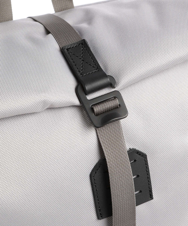 Sandqvist Icon L Rolltop backpack light grey