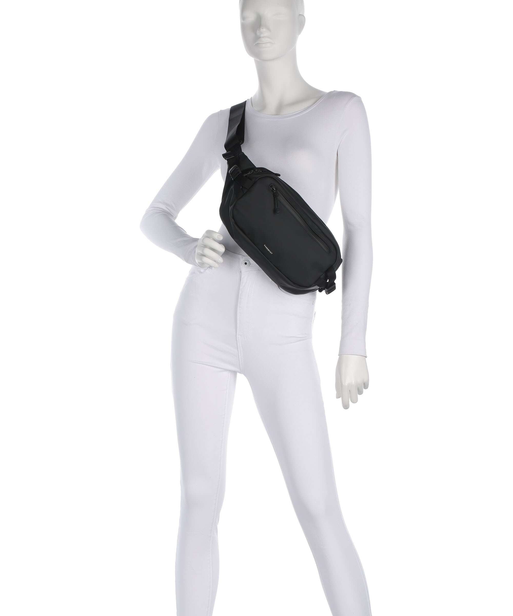 Sandqvist Stream Belt bag black