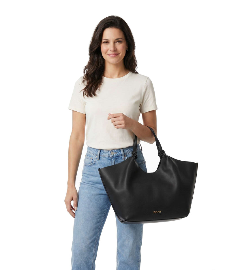 DKNY Paula Commuter Large Tote bag black/gold