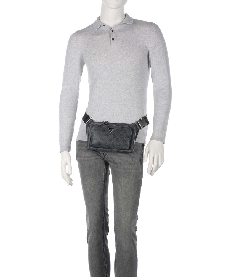 Guess Milano 4G Eco Fanny pack black