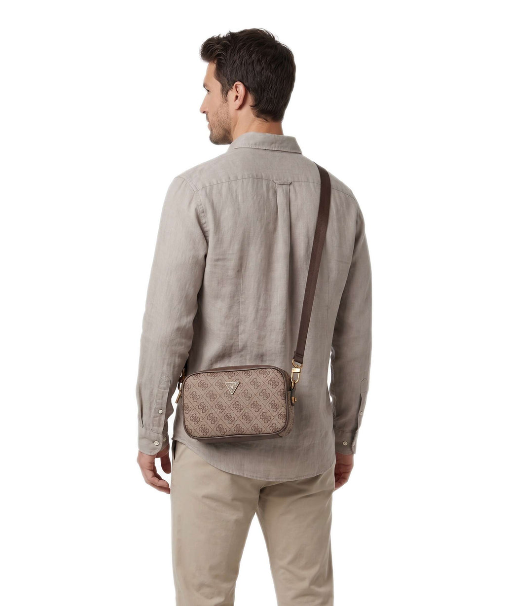 Guess Milano Small Crossbody bag beige/brown