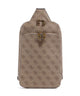 Guess Milano Borsa sling beige/brown/blue