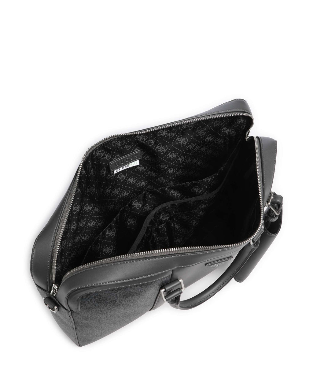 Guess Milano Medium Briefcase black/antracite