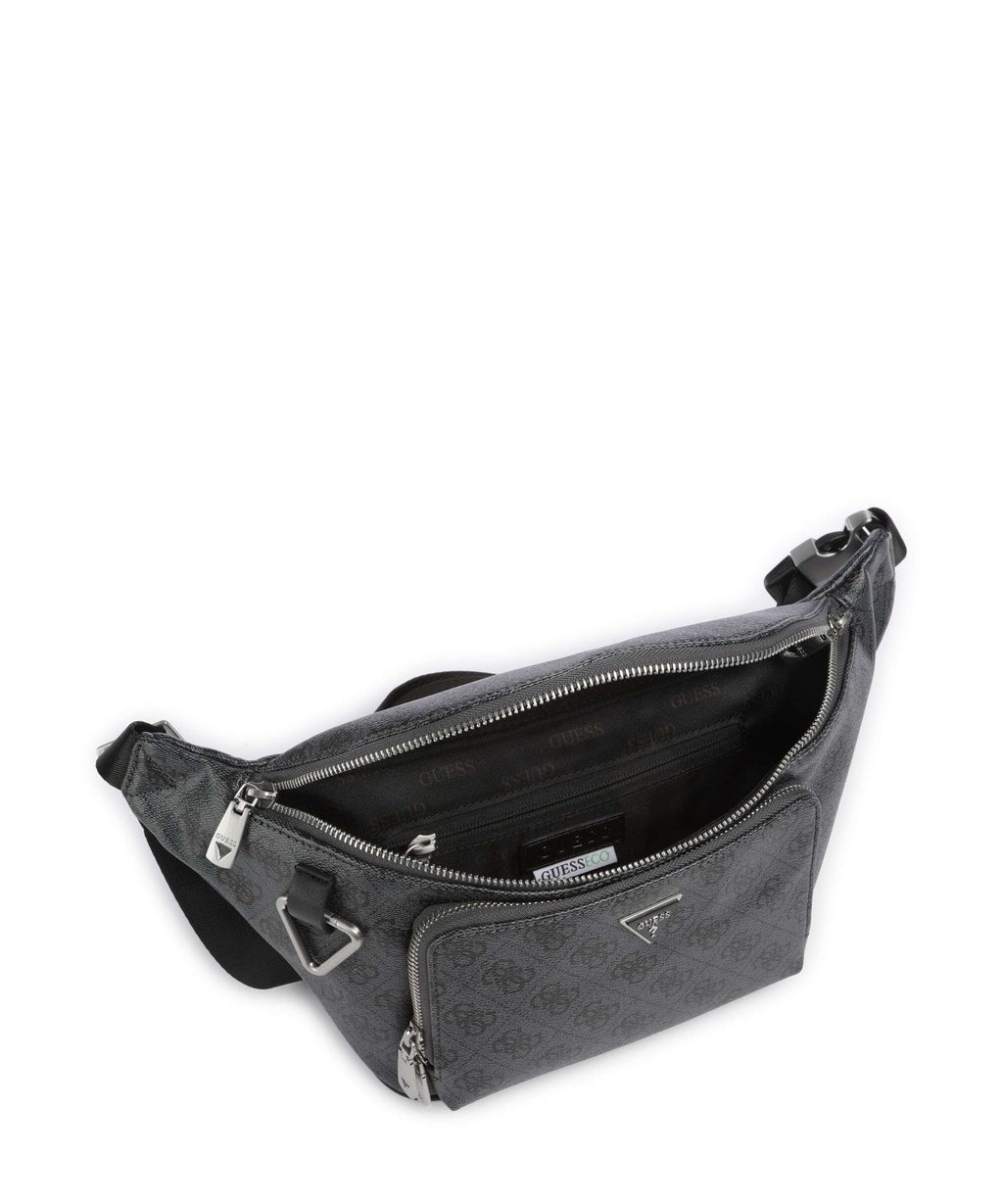 Guess Milano 4G Eco Belt bag black
