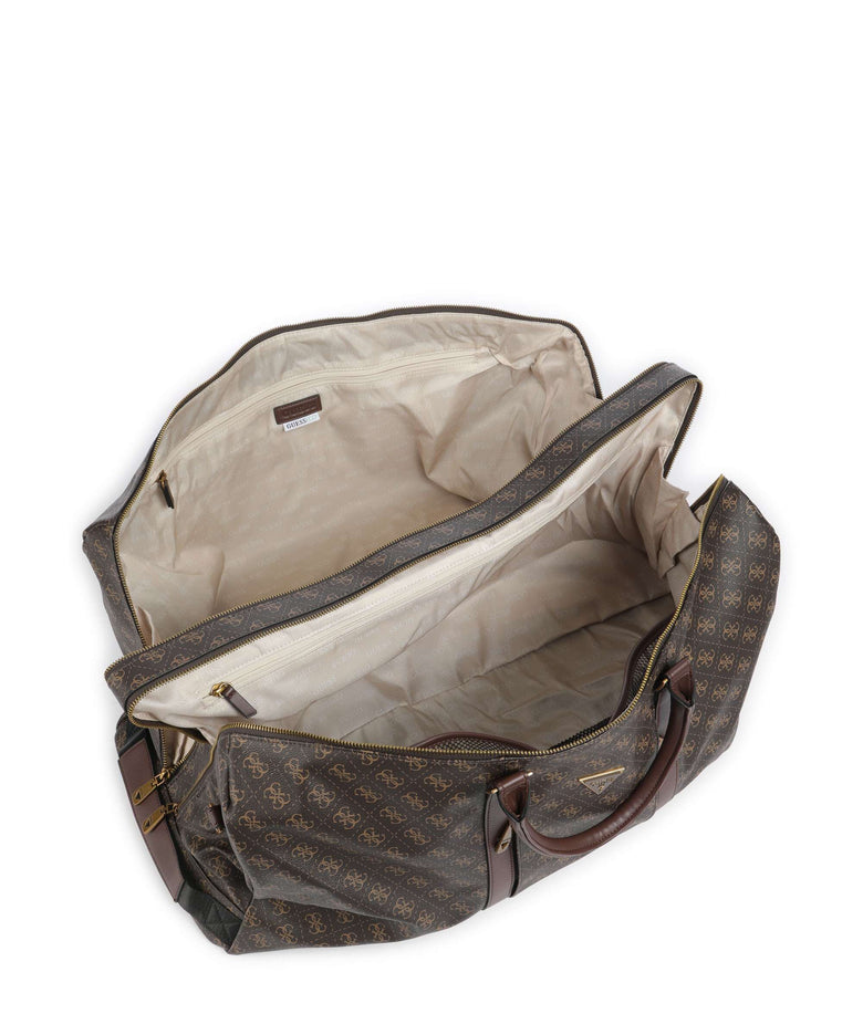 Guess Pisa 4G Eco Weekend bag brown/ochre