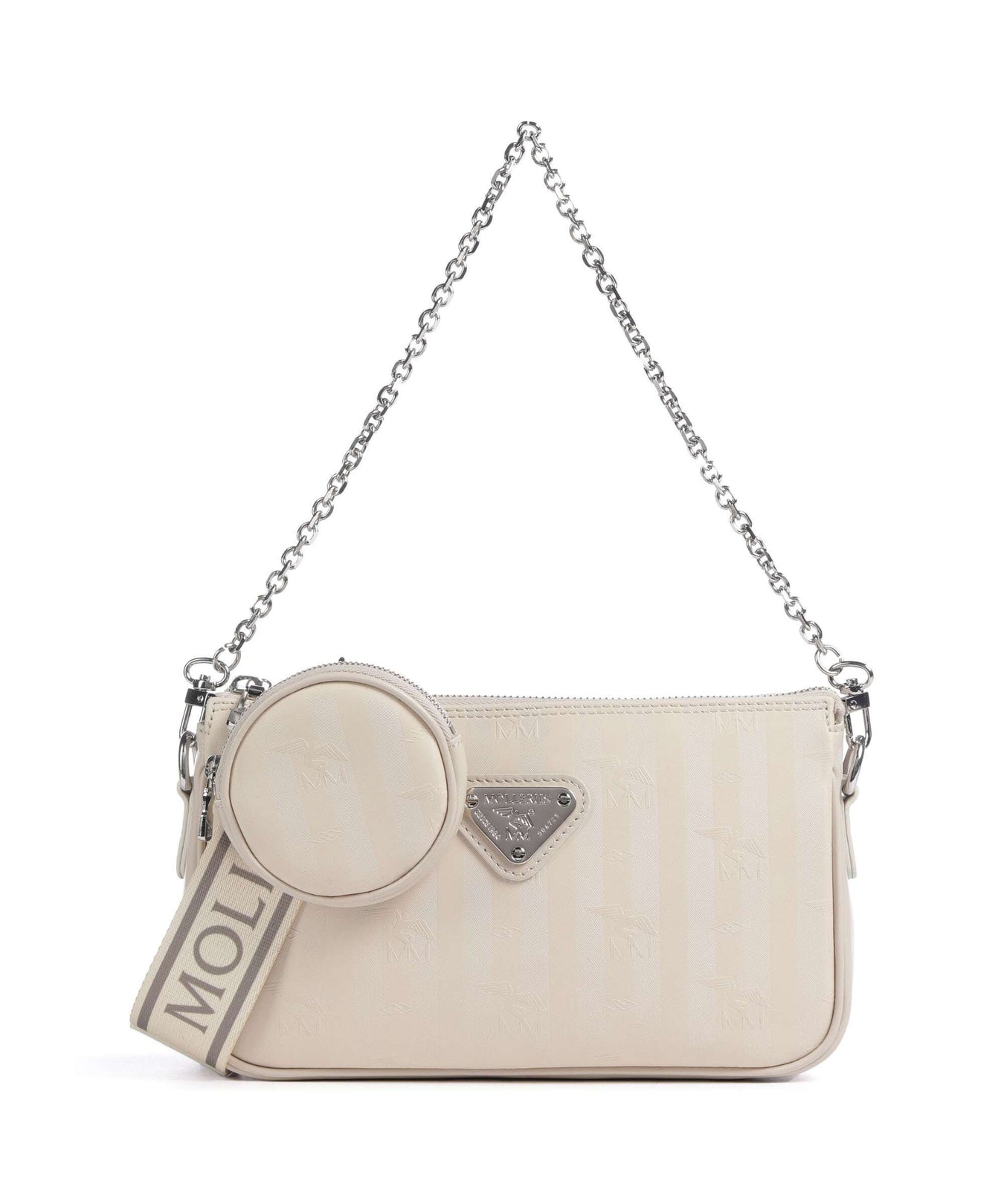 Maison Mollerus Vinerus Zell Shoulder bag pearl