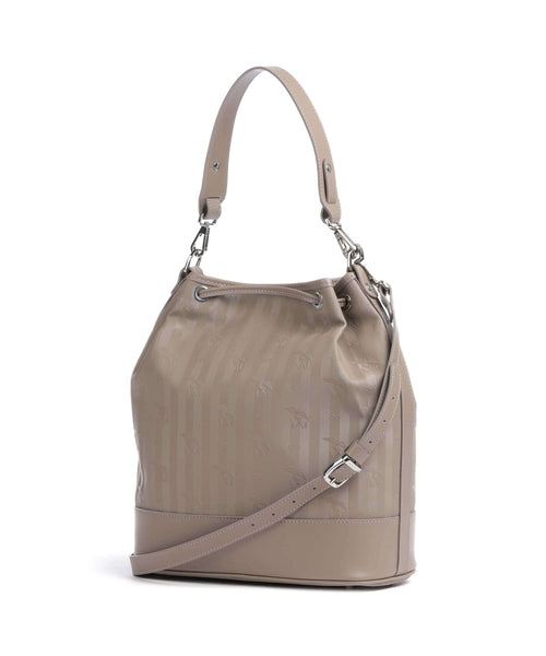Maison Mollerus Vinerus Niesen Bucket bag taupe