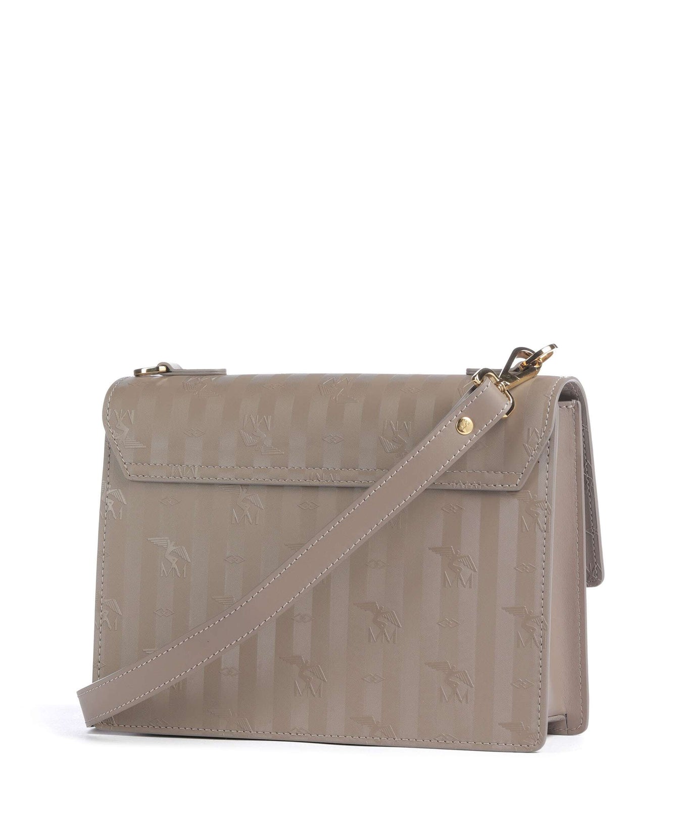Maison Mollerus Vinerus Fey Crossbody bag taupe grau