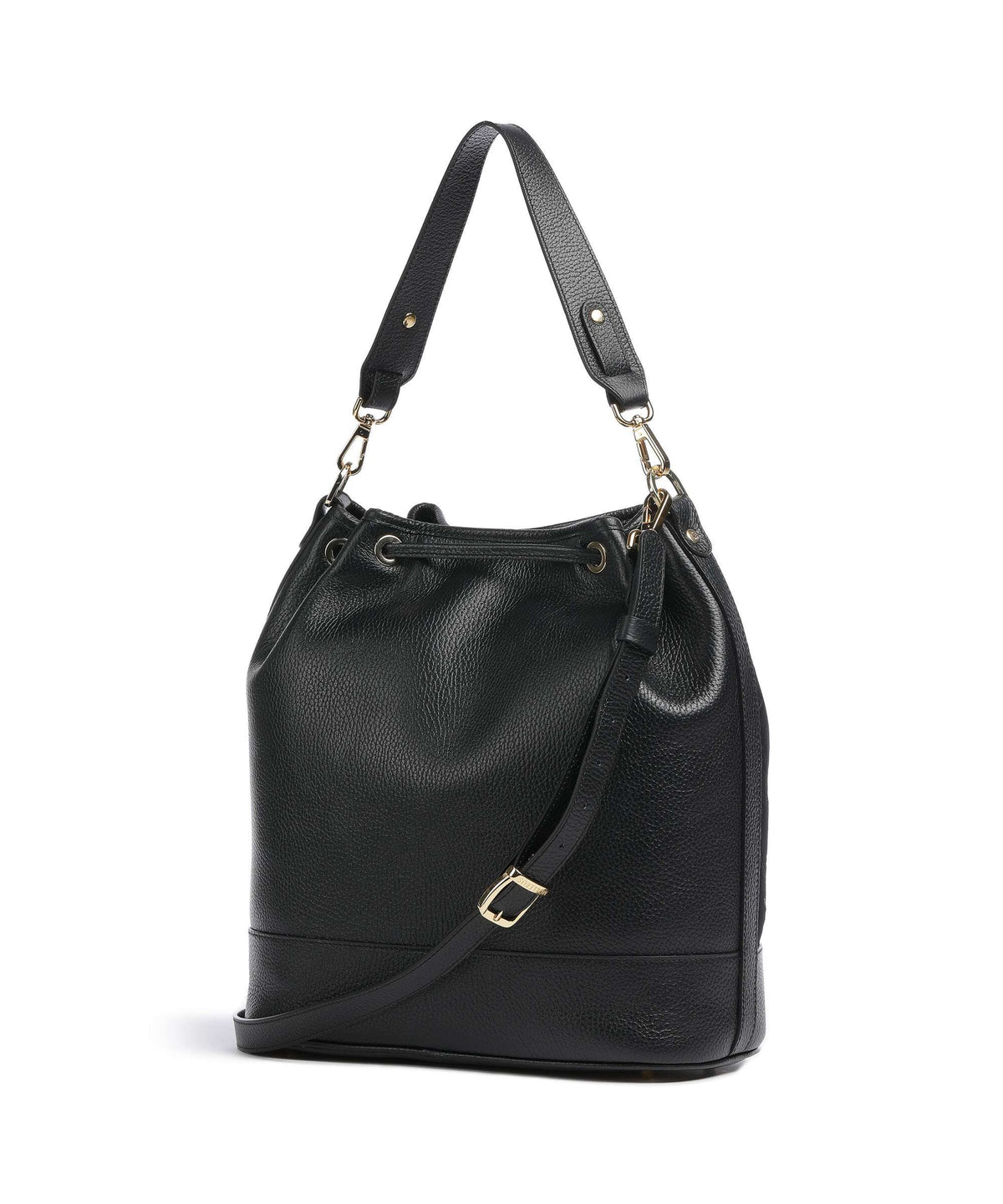 Maison Mollerus Stampato Niesen Bucket bag classic schwarz