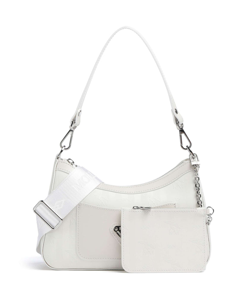 Maison Mollerus Vinerus Castiel Shoulder bag snow weiss