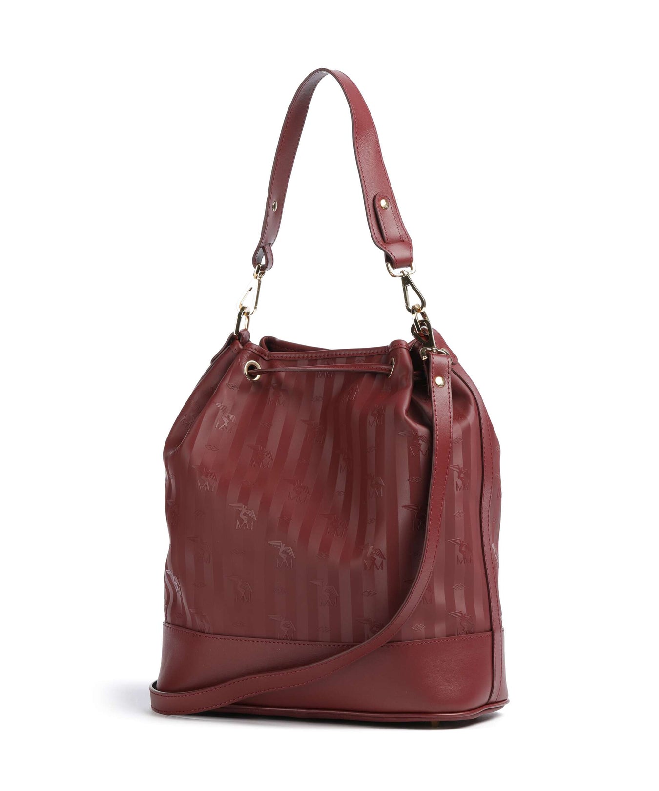 Maison Mollerus Vinerus Niesen Bucket bag antique rot