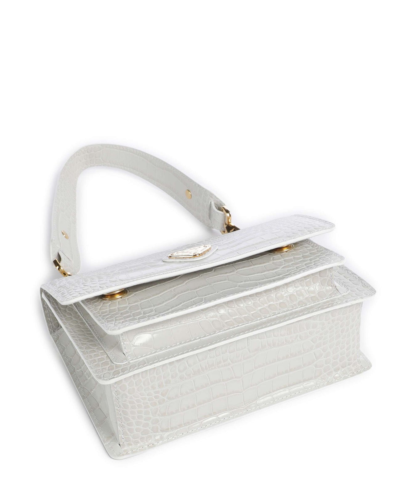 Maison Mollerus Ursy Shoulder bag snow weiss