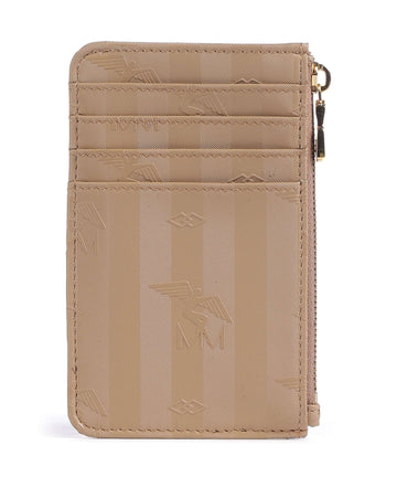 Maison Mollerus Vinerus Gy Kreditkartenetui cappuccino beige