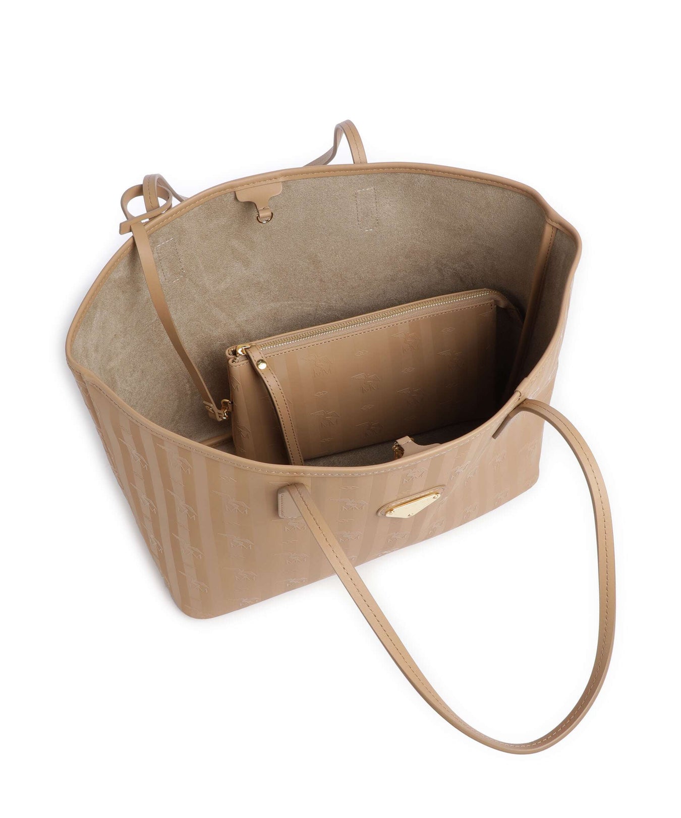 Maison Mollerus Vinerus Bern Tote bag cappuccino beige