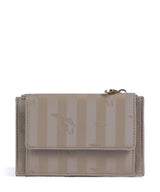 Maison Mollerus Canvas Buin Porta carte di credito taupe grau